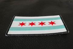 Chicago City Flag Patch - 3x2 inch