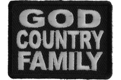 God Country Family Small Patch - 2x1.5 inch