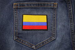 Colombia Flag Patch - 3x2 inch