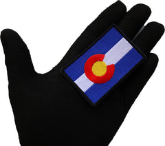 Colorado State Flag Patch - 3x2 inch