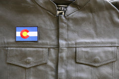 Colorado State Flag Patch - 3x2 inch