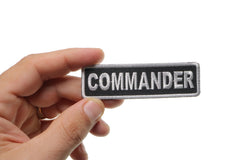 Commander Patch - 3.5x1 inch