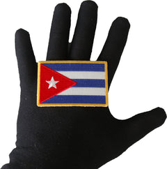 Cuba Flag Patch - 3x2 inch