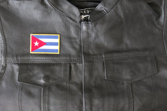 Cuba Flag Patch - 3x2 inch