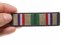 Desert Storm Campaign Ribbon Patch - 4x1 inch