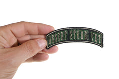 Desert Storm Vet Rocker Small Patch - 3.75x1.5 inch