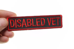 Disabled Vet Patch - 4x1 inch