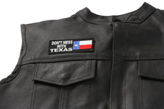 Don't Mess With Texas Patch With Flag - 4x1.5 inch