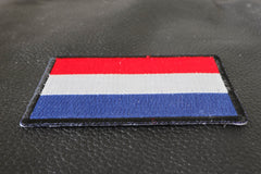 Dutch Flag Patch - 3x2 inch