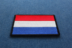 Dutch Flag Patch - 3x2 inch