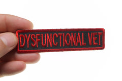 Dysfunctional Vet Patch - 4x1 inch