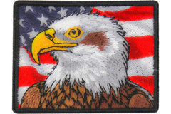 Patriot Eagle Patch - 3x3 inch