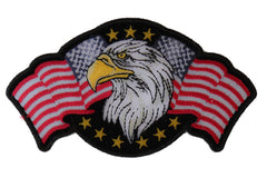 Star Spangled Banner Eagle Patch - 4.5x2.5 inch