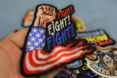 Fight Fight Fight Trump Patch - 4x4 inch