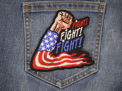 Fight Fight Fight Trump Patch - 4x4 inch