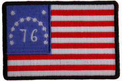 Bennington 76 Flag  Patch - 3x2 inch