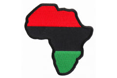 African Map Patch - 3x3 inch