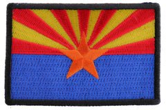 Arizona State Flag Patch - 3x2 inch