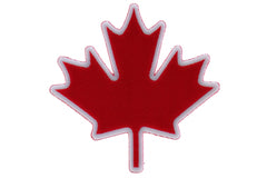 Canada Maple Leaf Iron on Patch - 4x4 inch