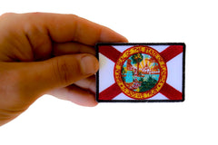 Florida Flag Patch - 3x2 inch