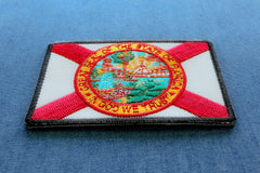 Florida Flag Patch - 3x2 inch