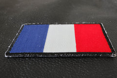 France Flag Patch - 3x2 inch