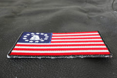 Gadsden American Flag Patch - 3.5x2.2 inch