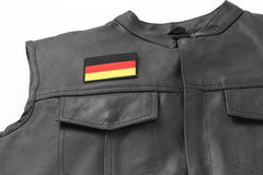 German Flag Patch - 3x2 inch