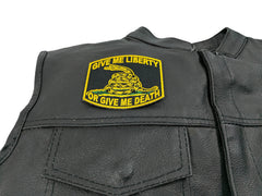 Give Me Liberty or Give Me Death Patch - 3.5x3.25 inch