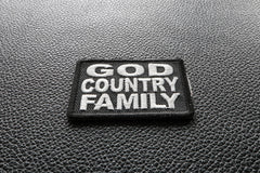 God Country Family Small Patch - 2x1.5 inch