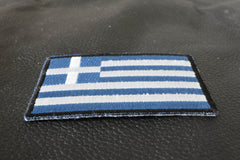 Greek Flag Patch - 3x2 inch