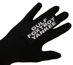 Gulf Foxtrot Yankee Patch - 4x1.5 inch