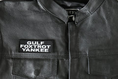 Gulf Foxtrot Yankee Patch - 4x1.5 inch