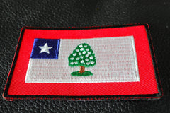 Historical Mississippi Flag Iron on Patch - 3x1.9 inch