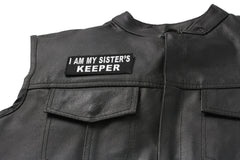 I Am My Sister's Keeper Patch - 4x1.5 inch