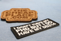 I don't have my PHD by I do have my DD214 Patch - 4x1.5 inch