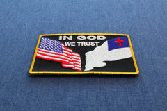 In God We Trust Patch - 3.5x2.25 inch