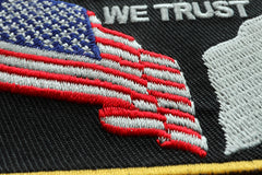 In God We Trust Patch - 3.5x2.25 inch