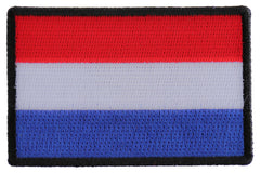 Dutch Flag Patch - 3x2 inch