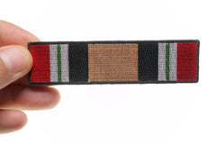 Iraq War Service Ribbon Patch - 4x1 inch