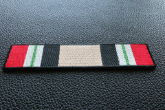 Iraq War Service Ribbon Patch - 4x1 inch