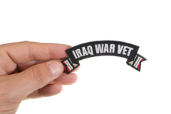 Iraq War Vet Ribbon Small Rocker - 4x1.5 inch