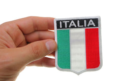 Italia Shield Patch - 2.5x3.25 inch