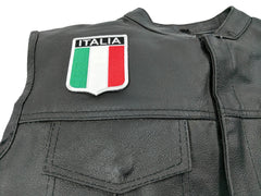 Italia Shield Patch - 2.5x3.25 inch