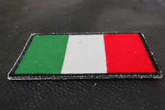 Italian Flag Patch - 3x2 inch