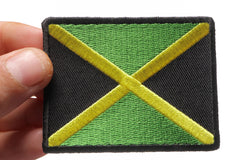 Jamaican Flag Small Patch - 3x2.5 inch