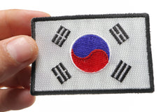 Korean Flag Patch - 3x2 inch