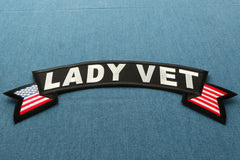 Lady Vet Patch - 11x4.5 inch