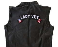 Lady Vet Patch - 11x4.5 inch