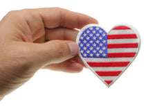 Love USA Heart Patch - 3x3 inch